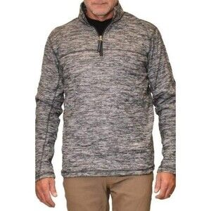 NEW Vintage 1946 Micro-Fleece Quarter-zip Pullover Large Charcoal, New With Tags